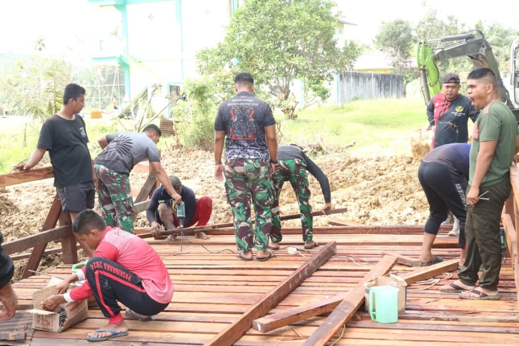 Jembatan TMMD di Kutai Timur Buka Akses Ekonomi Baru Warga Desa