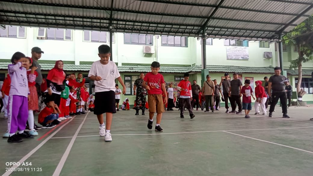 HUT ke-80 RI di Kodim 1006/Banjar: Perlombaan dan Apresiasi untuk Anak Berprestasi