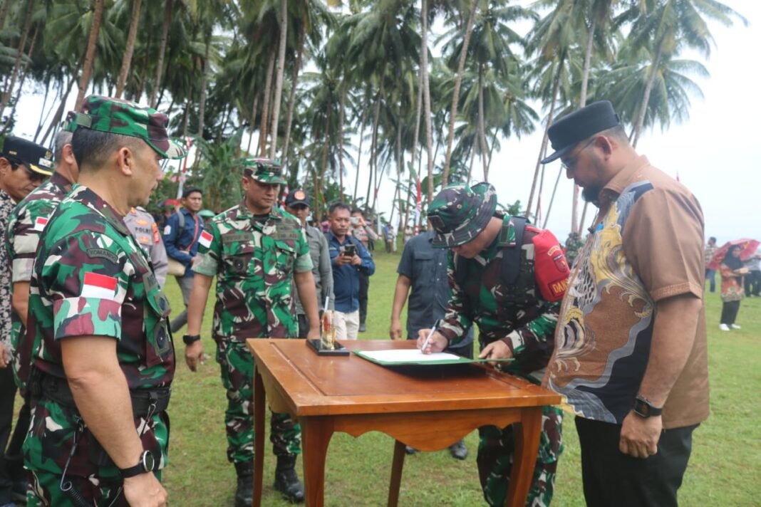 TMMD ke-125 Kodim 1509/Labuha: Pembangunan Infrastruktur dan Kegiatan Non-Fisik Berjalan Sukses