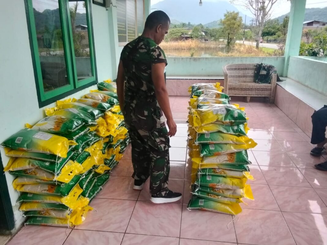 Kodim 0107 Aceh Selatan Distribusikan Beras SPHP ke Seluruh Koramil