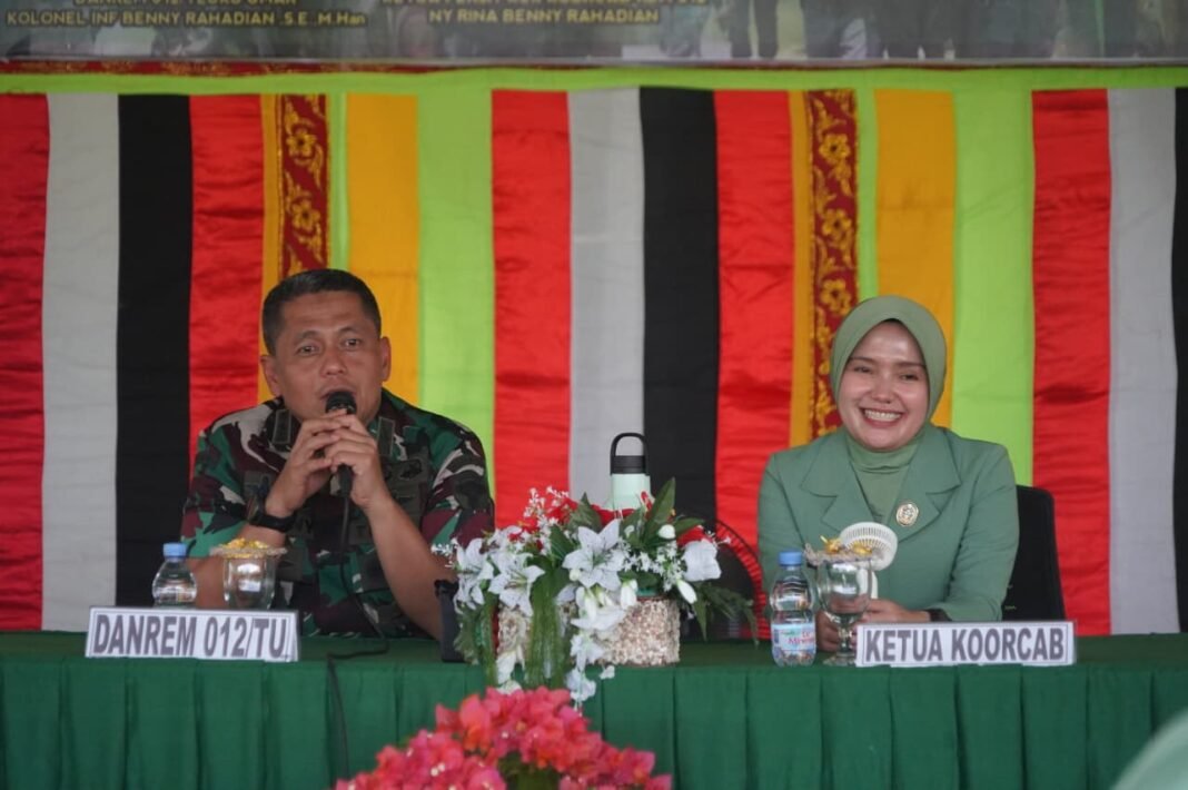 Bahaya Judi Online: Danrem 012/Teuku Umar Ajak Prajurit dan Persit Berhati-hati