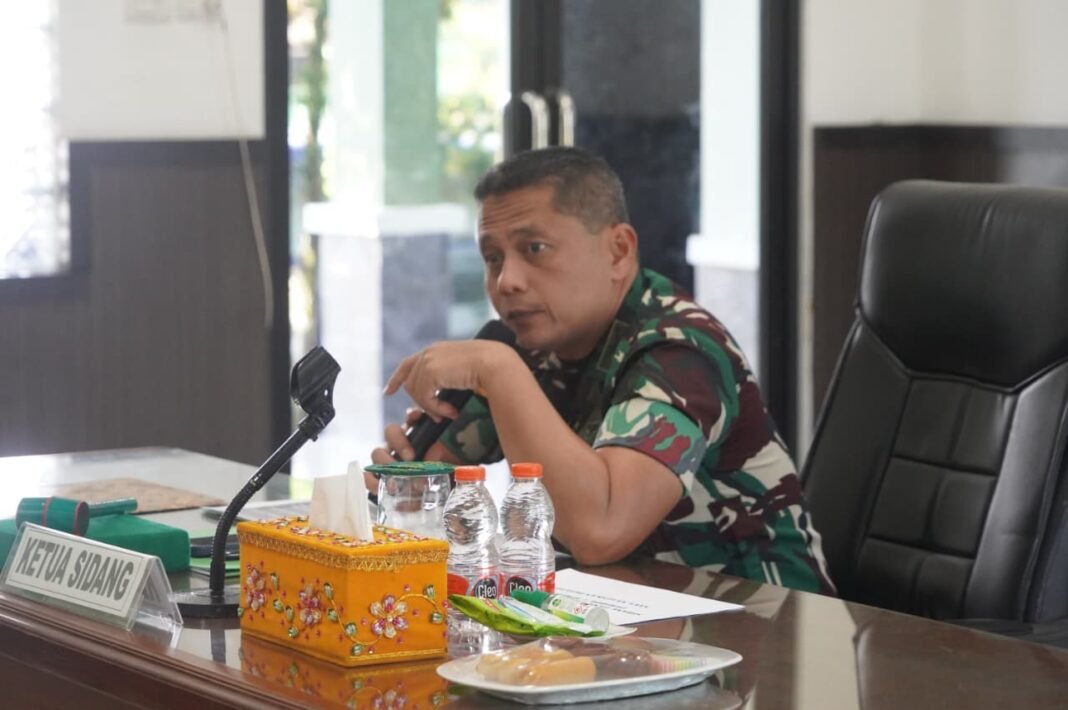 Sidang Usul Kenaikan Pangkat Korem 012/TU: Danrem Berikan Arahan Penting