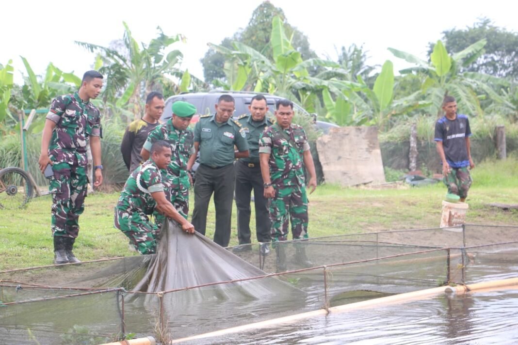 Korem 012/TU Terima Kunjungan Danyonif TP 856, Bahas Ketahanan Pangan