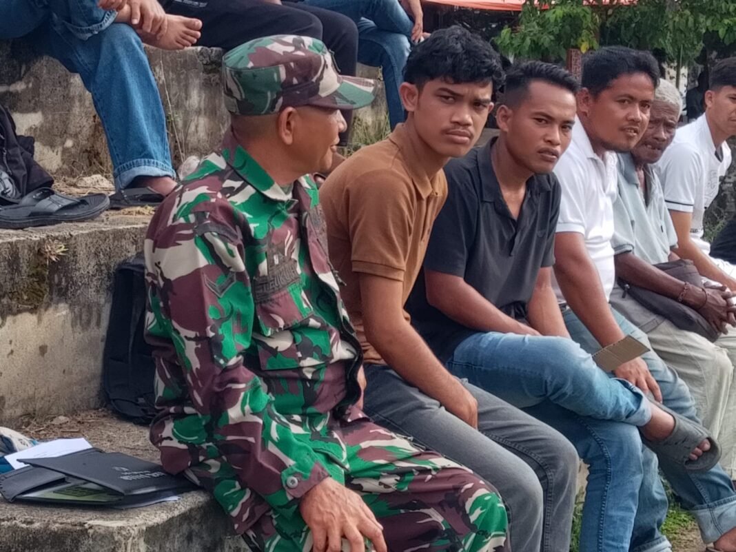 Serda Teuku Herman Amankan Turnamen Sepak Bola HUT RI ke-80 di Pasie Raya, Jaga Ketertiban dan Semangat Olahraga