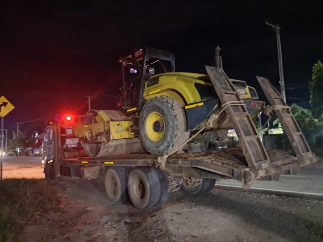 Usai Penutupan TMMD Reguler ke-125, Alat Berat Satgas Mulai Ditarik dari Desa Baru Kotam