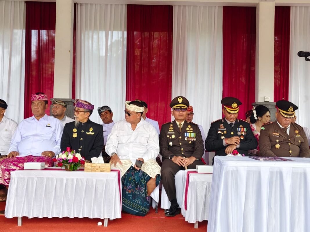 Dandim Klungkung Hadiri Hadiri Upacara HUT Kemerdekaan RI Ke 80
