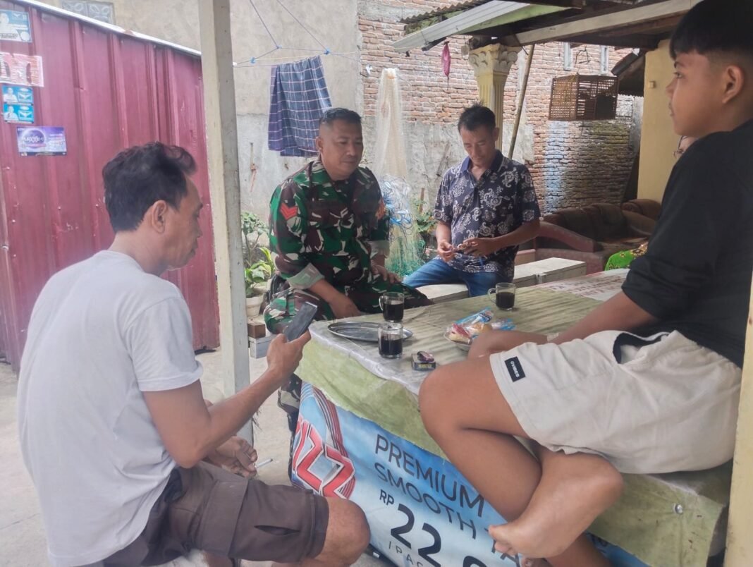 Komunikasi Sosial, Media Babinsa Untuk Jalin Silaturahmi Dengan Warga Binaan