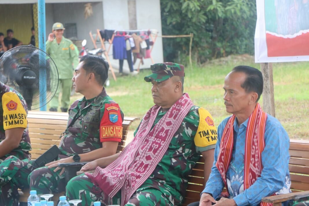 TMMD 125 Kodim Sintang Bawa Perubahan Nyata di Desa Sungai Pengga