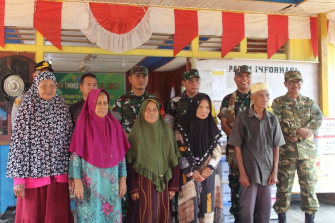 Wasev TMMD Reguler ke-125 Kodim 1017/Lmd Gelar Baksos di Desa Batu Kotam