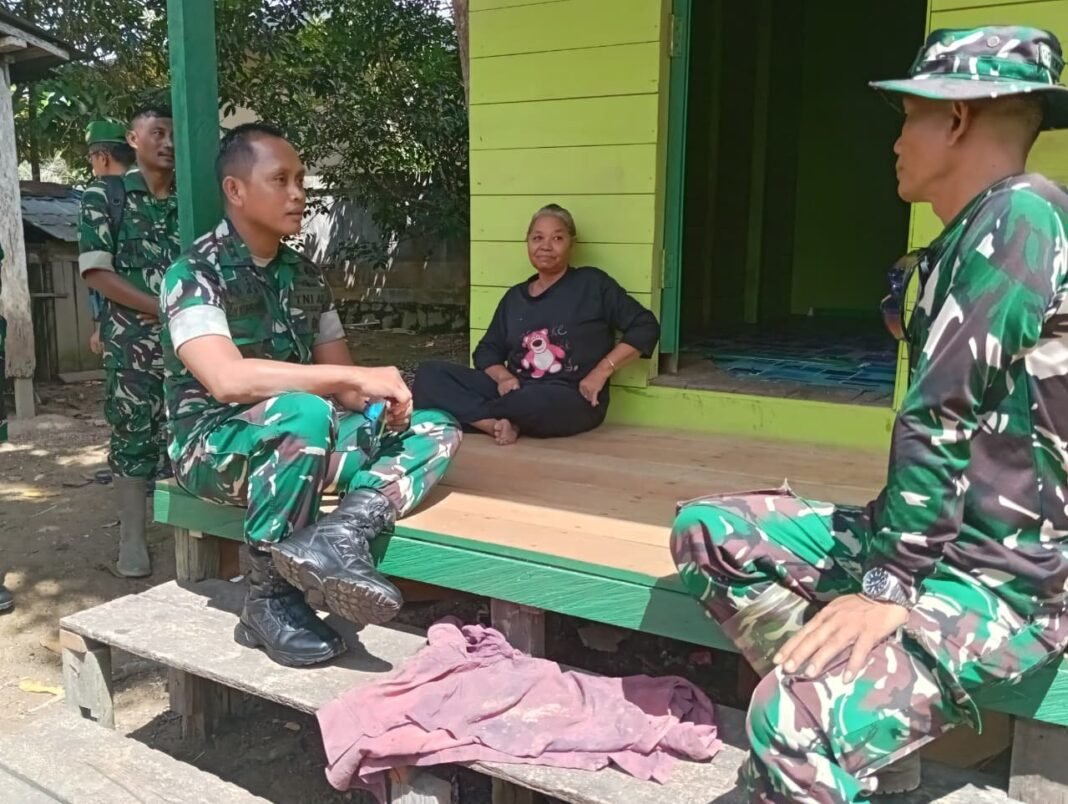 Dandim 1017/Lmd Tinjau RLTH dan Berbincang Hangat dengan Warga Desa Batu Kotam