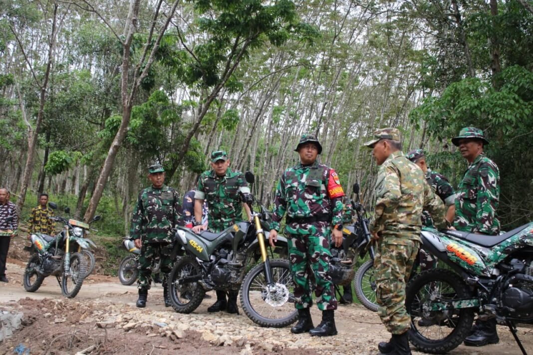 Hasil TMMD 125 Kodim 0426/TB: Jalan 1.300 Meter dan Jembatan Titik B Resmi Ditinjau