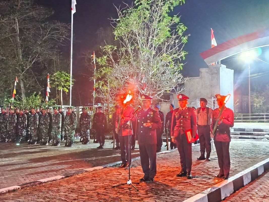 Kodim 1613/Sumba Barat Ikuti Renungan Suci Peringati HUT ke-80 RI