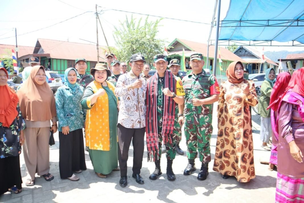 Asops KASAD Tinjau Progres TMMD ke-125 Kodim 1607/Sumbawa di Desa Kalabeso
