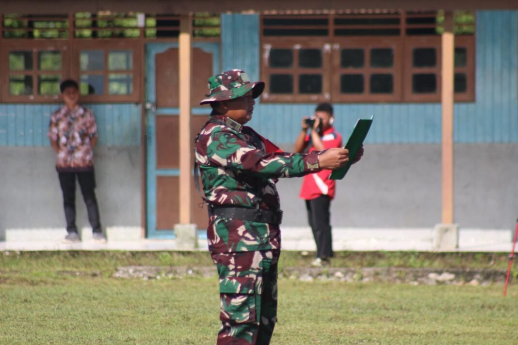 Pasiterdim 1705/Nabire Bacakan Naskah Penutupan TMMD Ke-125