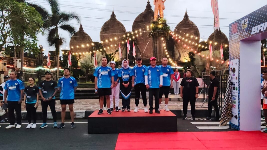 Dandim 1626/Bangli Ikuti Bangli Fun Run 5 Km Semarakkan HUT RI ke-80