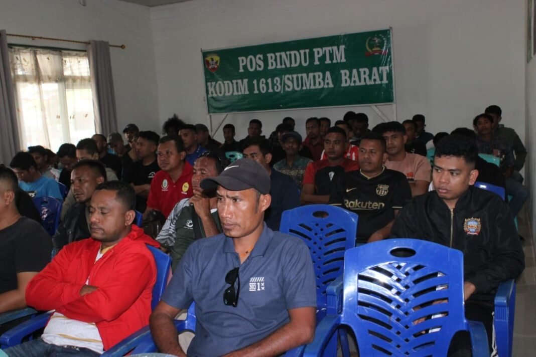 Kasdim 1613/Sumba Barat Pimpin Technical Meeting Turnamen Sepak Bola Dandim Cup