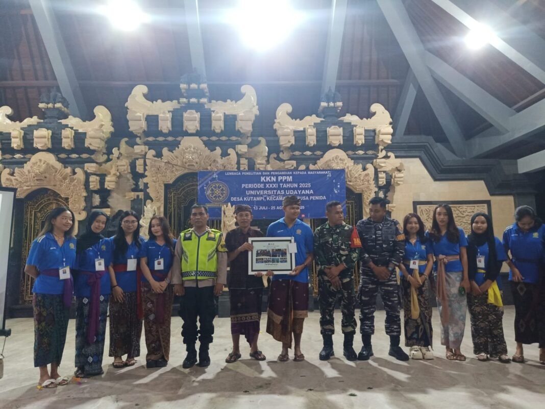 Dihadiri Babinsa Kutampi, Pelepasan KKN PPM Periode Ke XXXI Berlangsung Dalam Balutan Kekeluargaan