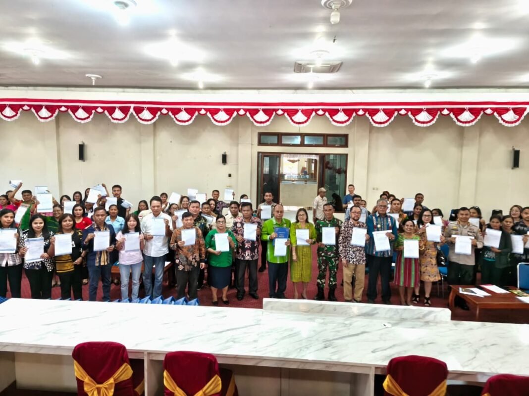 Dandim 1613/Sumba Barat Hadiri Zoom Meeting Penyalinan 10.000 Ayat Alkitab