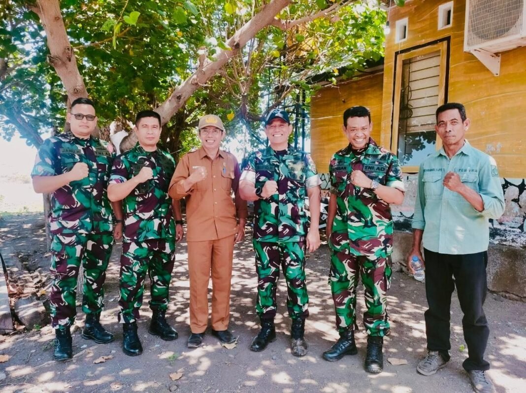 Kunjungan Kasdam IX/Udayana Perkuat Pembangunan MA di Pekat