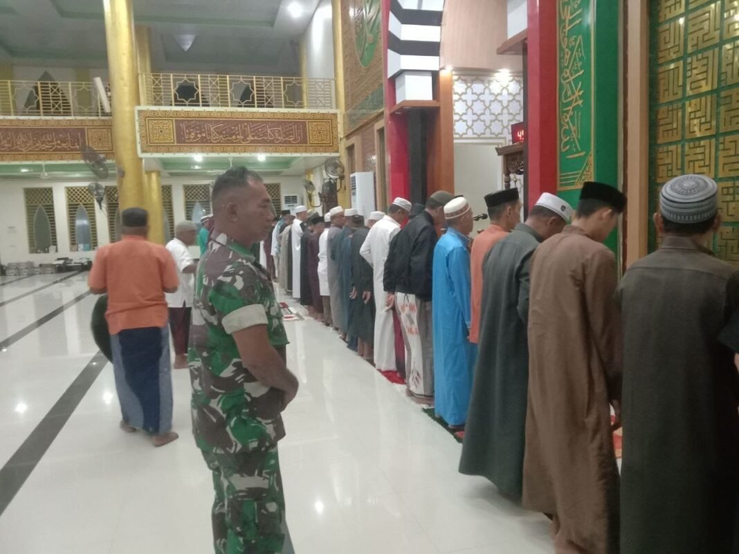 Koramil Jajaran Kodim 1420/Sidrap Gelar Safari Subuh di Wilayah Binaan