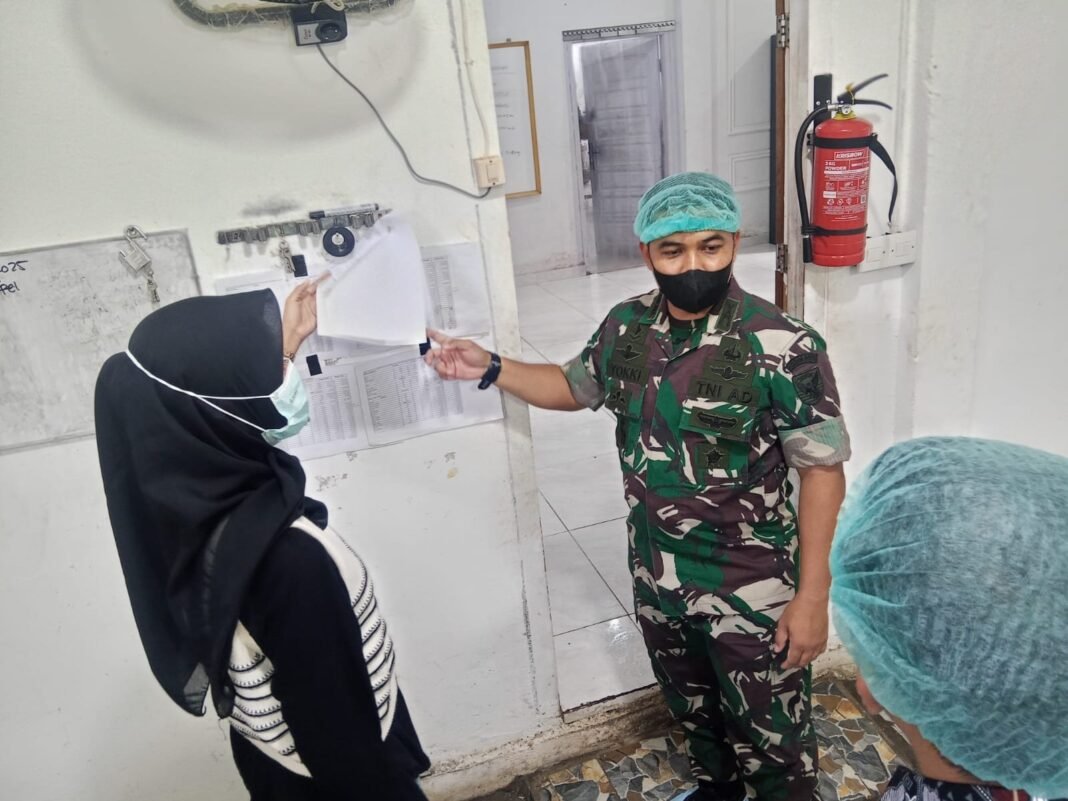 Kunjungan Dandim 0428/Mukomuko ke Dapur MBG