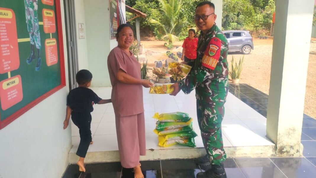 Mengatasi Kesulitan Masyarakat, Kodim 0428/Mukomuko Gelar Gerakan Pangan (GMP)