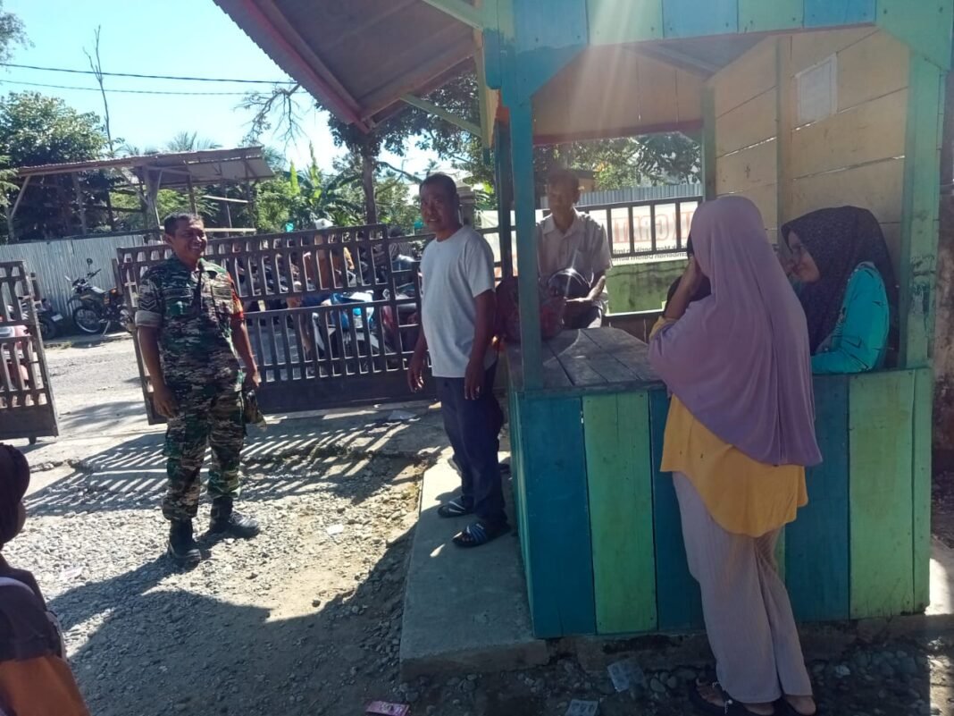 Ajang Komsos Menjadi Modal Dasar Babinsa Koramil 04/Meureubo untuk Lebih Dekat dengan Warga Binaan Sekaligus Menciptakan Ketentraman