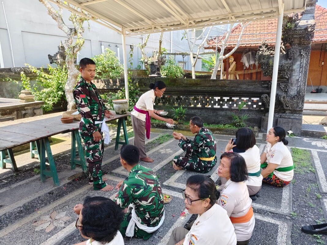 Demi Keselamatan Dan Kedamaian Bangsa, Kodim Klungkung Gelar Doa Bersama Serentak