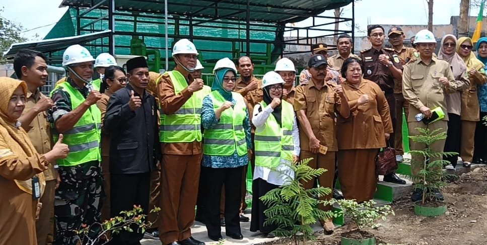 Kodim 1607/Sumbawa Siap Kawal Program Kesehatan dan Lingkungan Melalui Peresmian IPAL