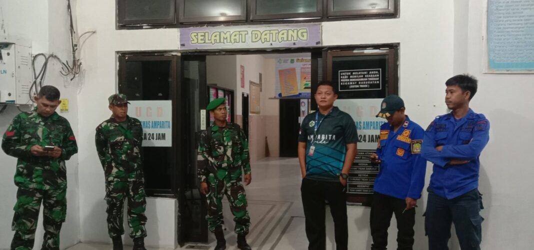 Tekan Potensi Gangguan Kamtibmas, Babinsa Patroli Gabungan bersama Komponen Pendukung