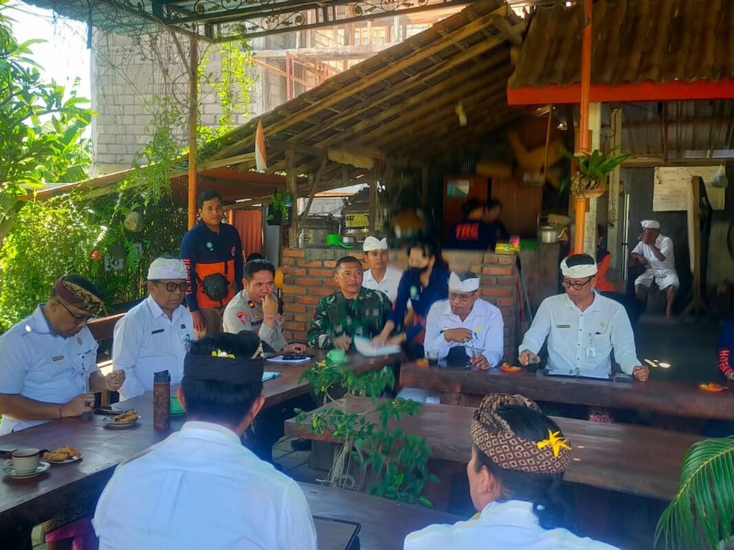 Hadiri Rakor Pengananan Pasca Banjir, Pasiops Kodim Ungkap pentingnya Normalisasi Sungai