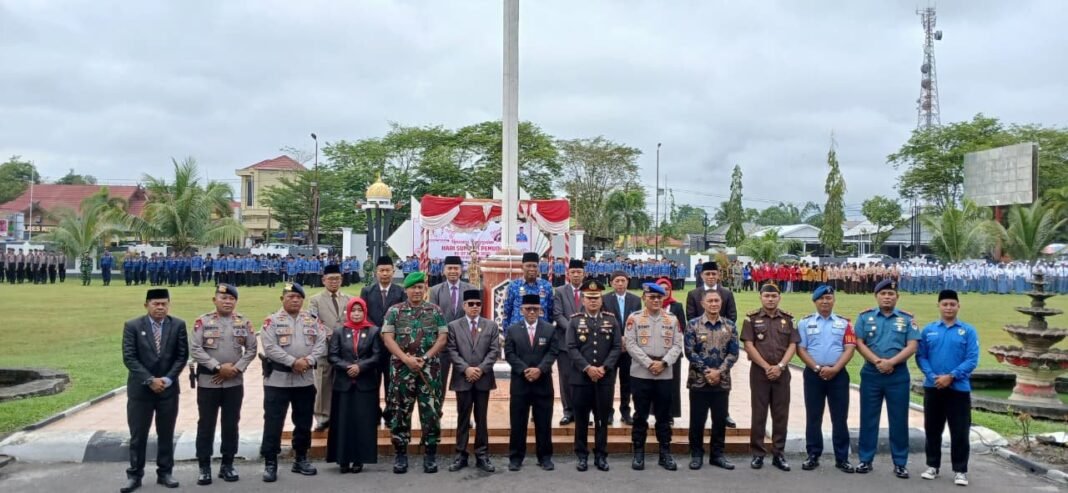 Komandan Kodim 1015/Sampit Hadiri Upacara Memperingati Hari Sumpah Pemuda Ke 97