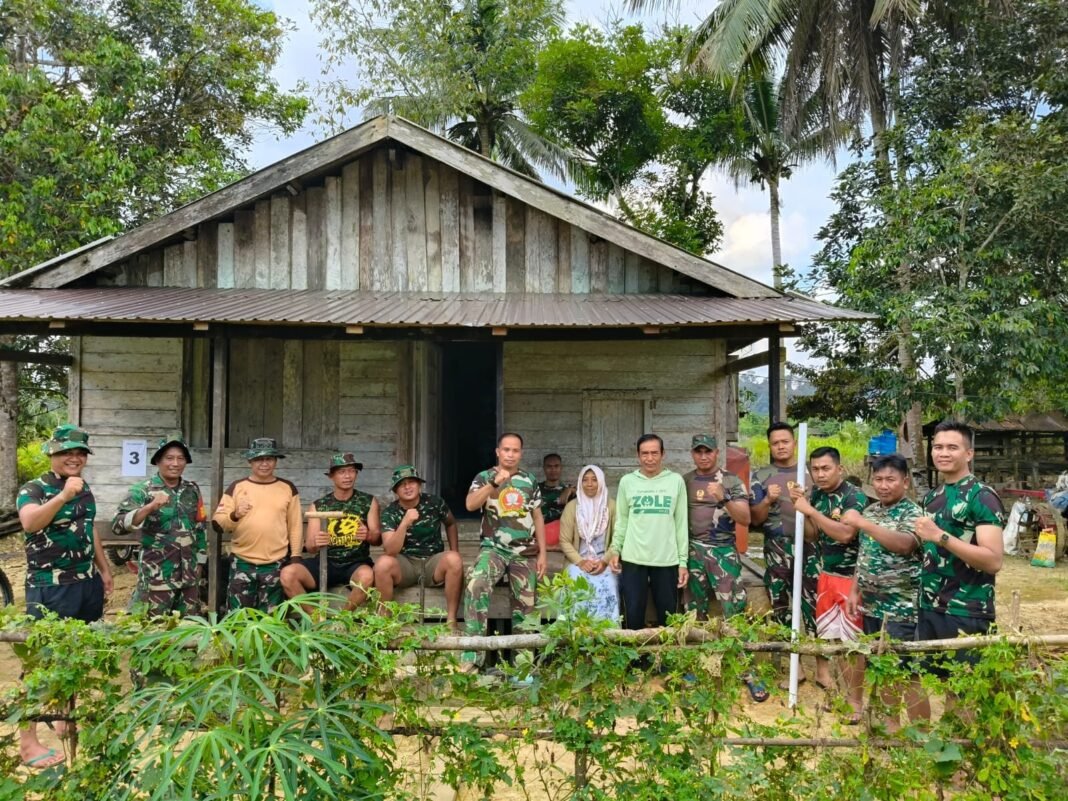 TMMD ke-126 di Desa Jamut Wujud Sinergi TNI dan Masyarakat Bangun Desa