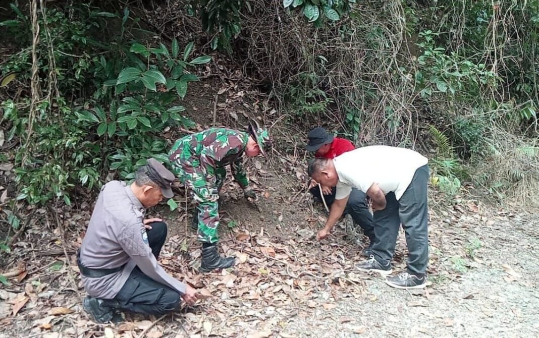 Babinsa Koramil 1420-05/Dua Pitue dan Kementerian Kehutanan Bersinergi, Patroli Ketat Batas Hutan Lindung di Sidrap