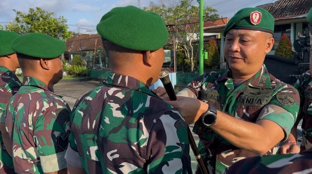 Kodim 1626/Bangli Gelar Korp Raport Kenaikan Pangkat dan Purna Tugas, Wujud Apresiasi atas Pengabdian Prajurit