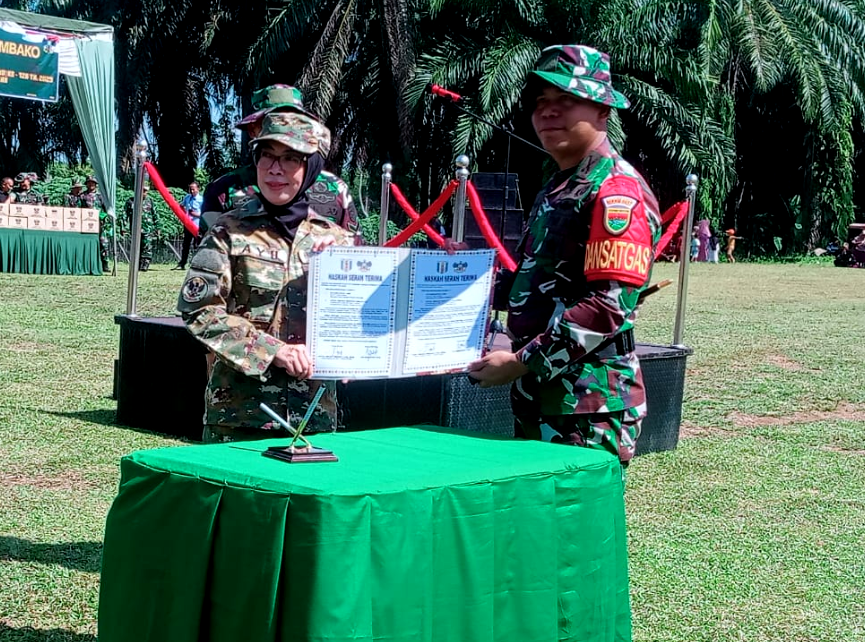 Bupati Way Kanan Buka TMMD ke-126 Kodim 0427: Sinergi TNI dan Rakyat Bangun Desa, Wujudkan Pemerataan Pembangunan