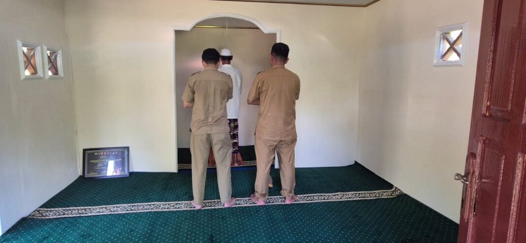 Kodim 1001/HSU-BLG Renovasi Musholla, Wujud Nyata Kepedulian TNI terhadap Masyarakat