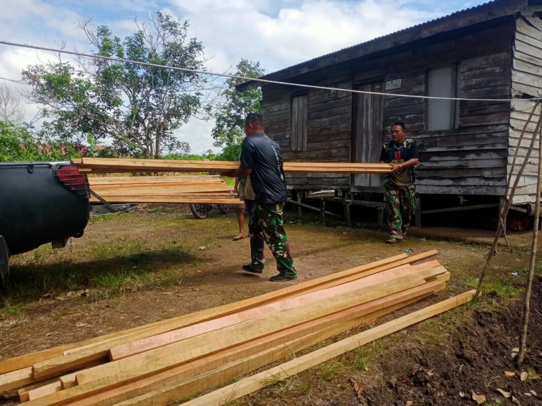 Bekal Pembangunan Desa: Material untuk Perbaikan Infrastruktur Desa Tumih Mulai Disalurkan