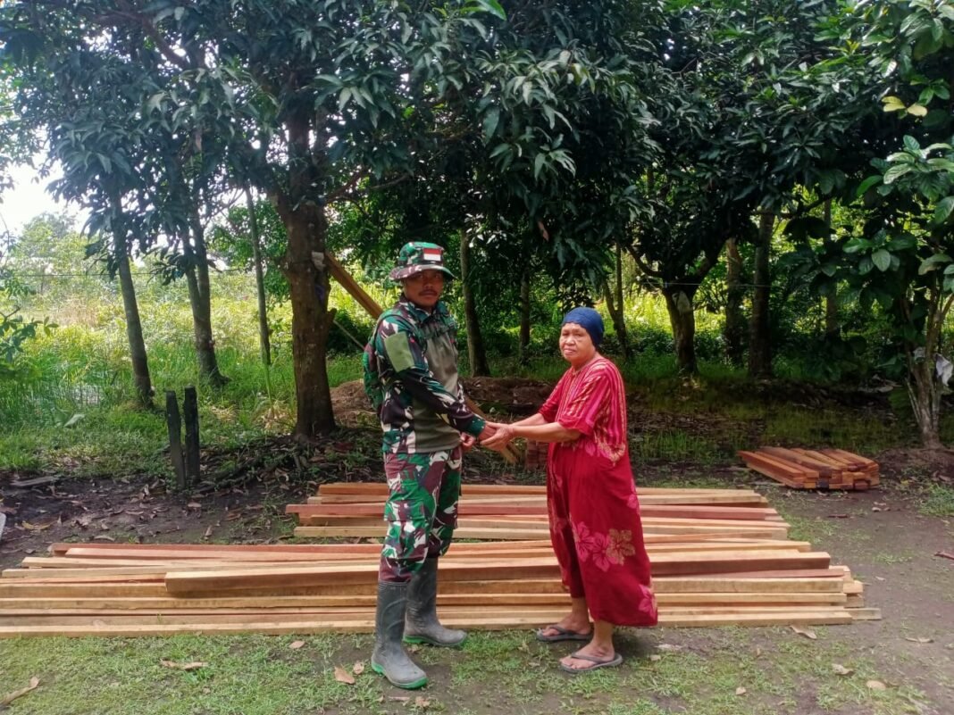 Pembangunan Desa Dimulai, Kayu TMMD Mulai Diedarkan