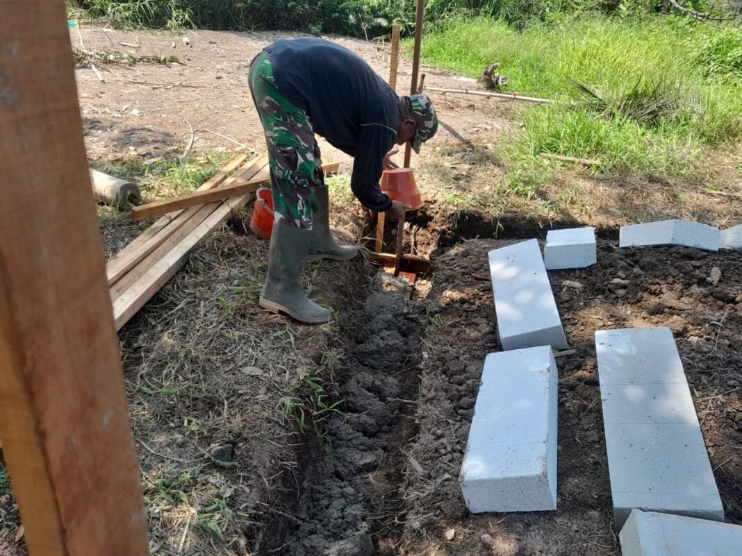 Pos Kamling TMMD: Bukti Nyata TNI Bangun Keamanan dan Kebersamaan