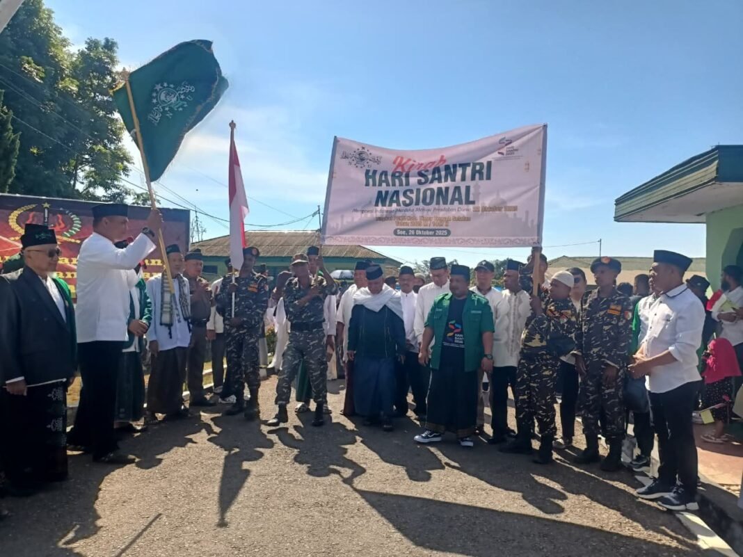 Dandim 1621/TTS Lepas Hari Kirab Santri Nasional: Semangat Resolusi Jihad 1945 Bergema di SoE