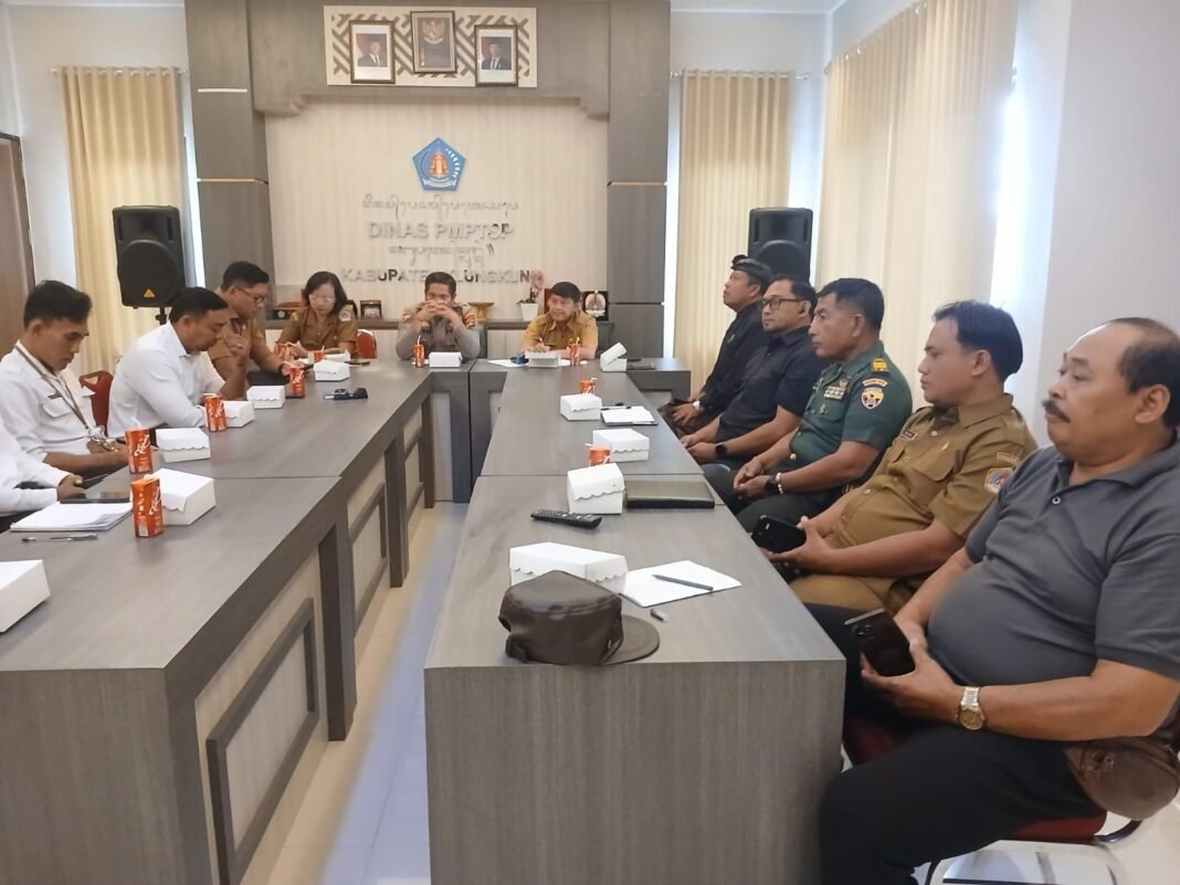 Hadiri Rapat Tim Terpadu Penanganan Konflik Sosial, Pasiintel Kodim Tekankan Pentingnya Sinergi Dan Kolaborasi Lintas Instansi