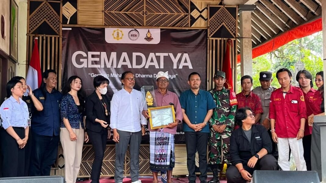 Kolaborasi Babinsa dan Mahasiswa, Dorong Generasi Muda Cinta dan Lestarikan Budaya Bangli