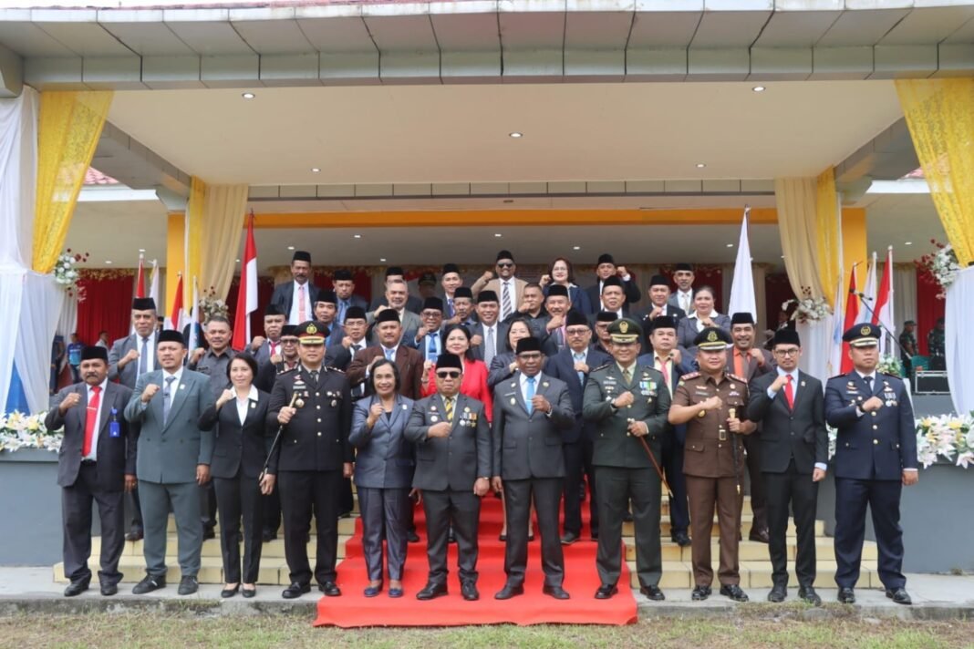 DANDIM 1508/TOBELO HADIRI UPACARA HARI PAHLAWAN NASIONAL 2025