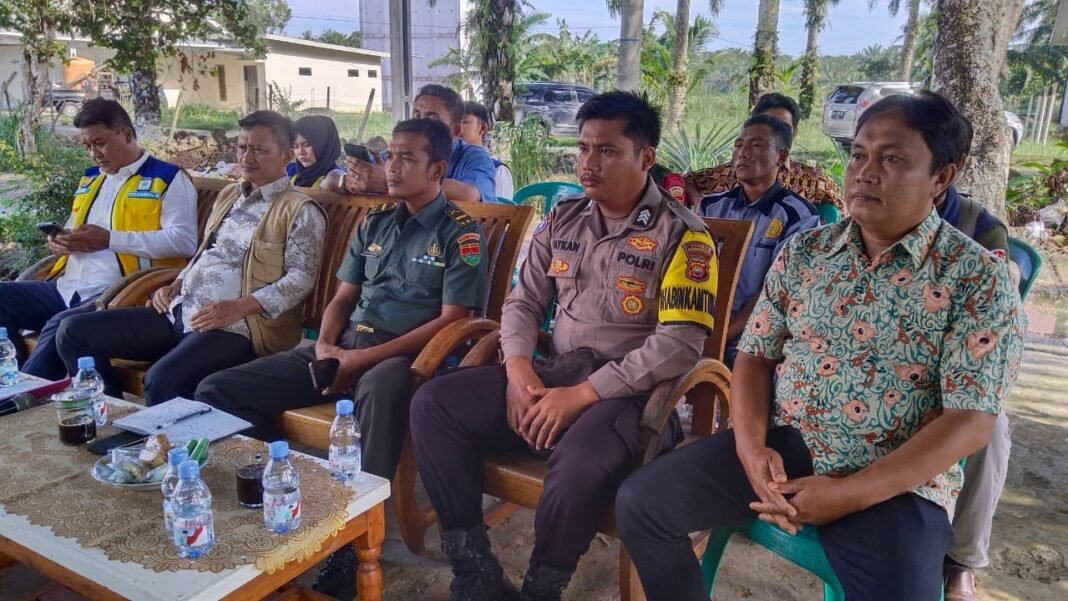 Kodim 0428/MukoMuko, Melaksanakan Kegiatan vicon (video conference) Dengan Presiden Republik Indinesia (RI), Terkait Peninjauan Pengairan dan Pertanian
