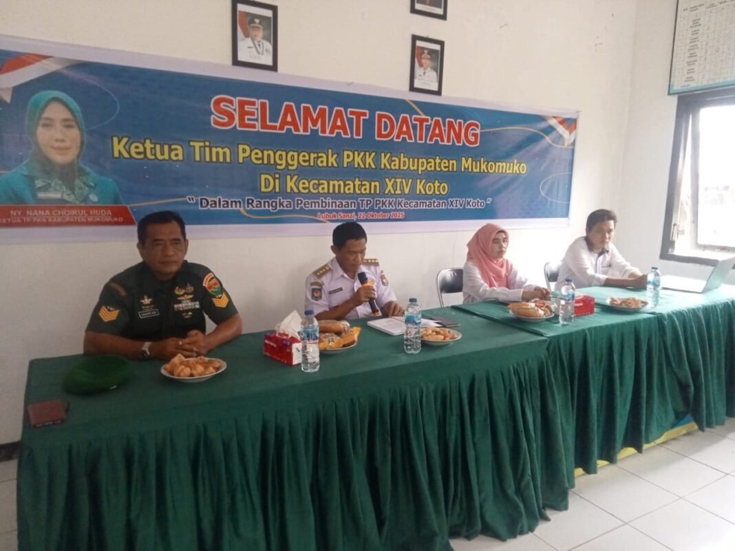 Upaya Percepatan Penurunan Stunting, Kodim 0428/MukoMuko Hadiri Rapat Koordinasi Percepatan Penurunan Stunting, se-Kecamatan XIV Koto Ta. 2025.