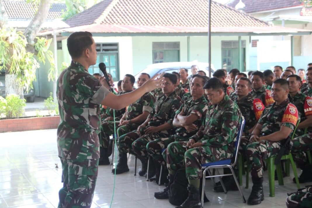 Percepat Pembangunan KDKMP Di Lombok Tengah, Dandim 1620/Loteng Kumpulkan Seluruh Babinsa