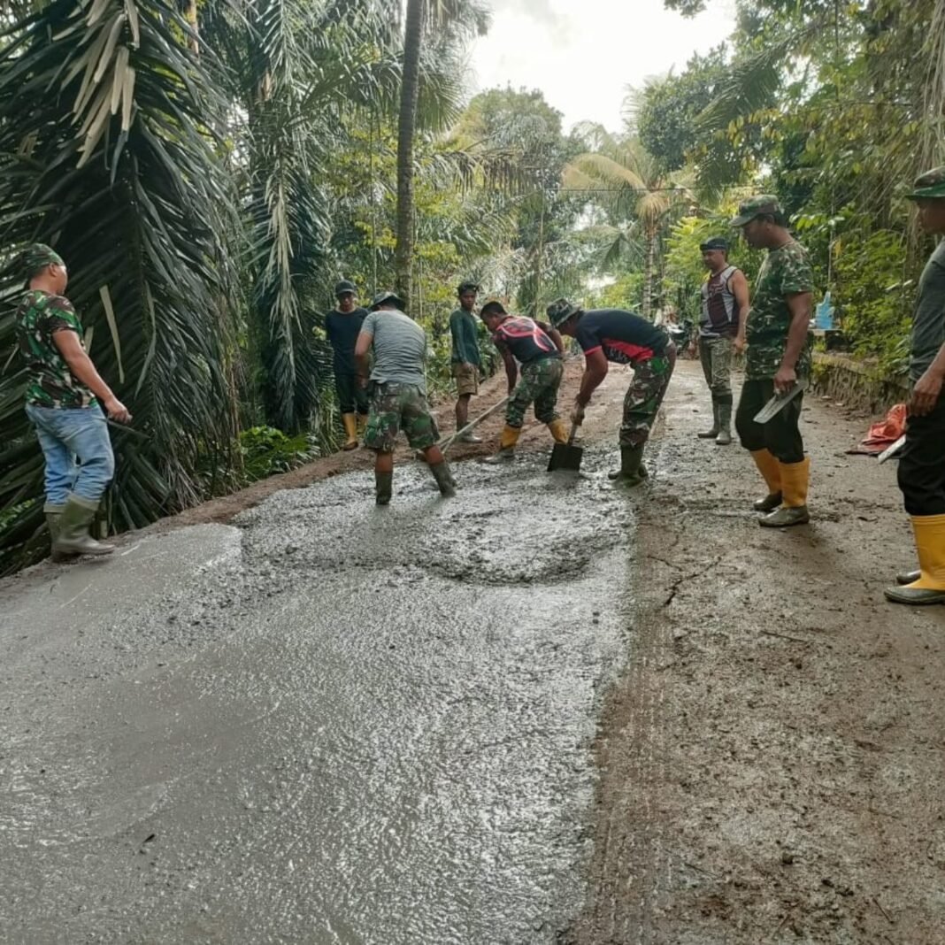 Detik-Detik Akhir TMMD ke-126 Kodim 1606/Mataram: Gotong Royong Menggema di Desa Giri Madia