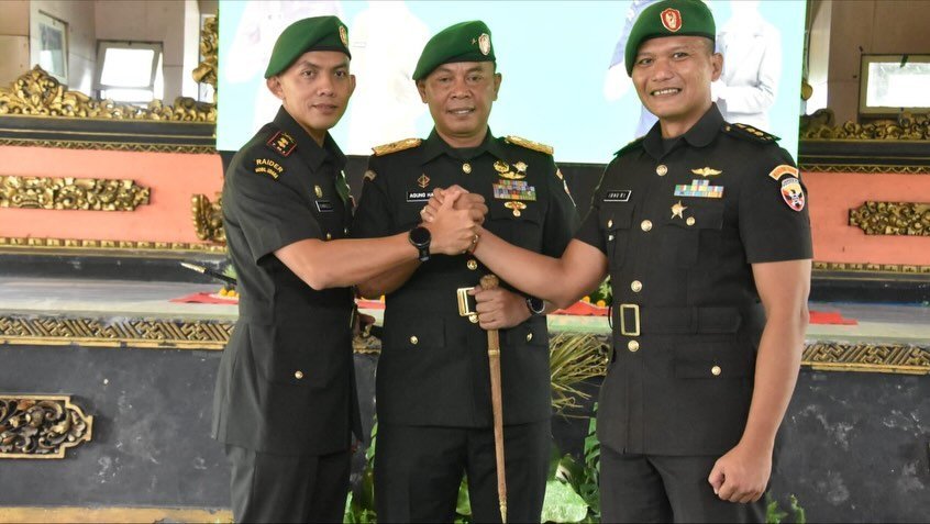 Danrem 163/WSA Pimpin Sertijab Dandim Buleleng 1609/Buleleng