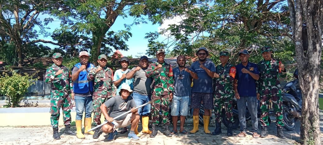 Babinsa Koramil 1512-01/Weda Gelar Patroli Guna Ciptakan Wilayah Aman dan Kondusif